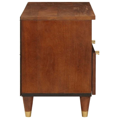 Media Storage Cabinets & Racks Brown 70 x 33.5 x 46 cm