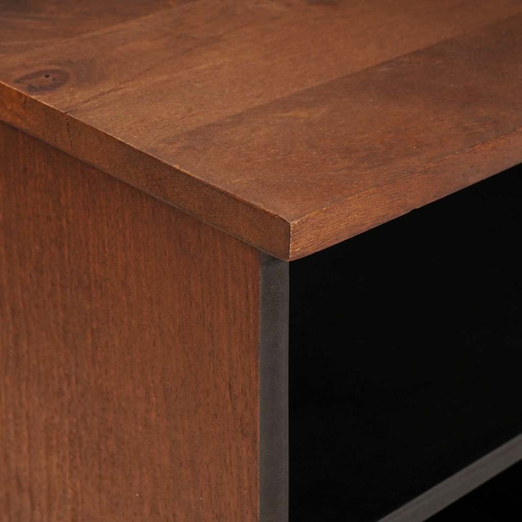 Media Storage Cabinets & Racks Brown 100 x 33.5 x 46 cm