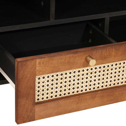 Media Storage Cabinets & Racks Brown 100 x 33.5 x 46 cm