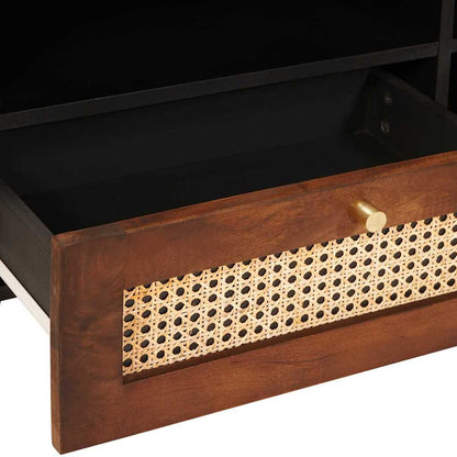 Media Storage Cabinets & Racks Brown 80 x 33.5 x 46 cm