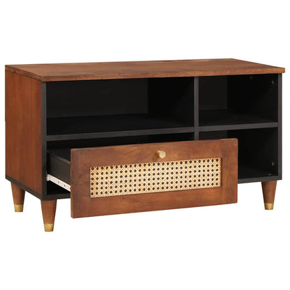 Media Storage Cabinets & Racks Brown 80 x 33.5 x 46 cm