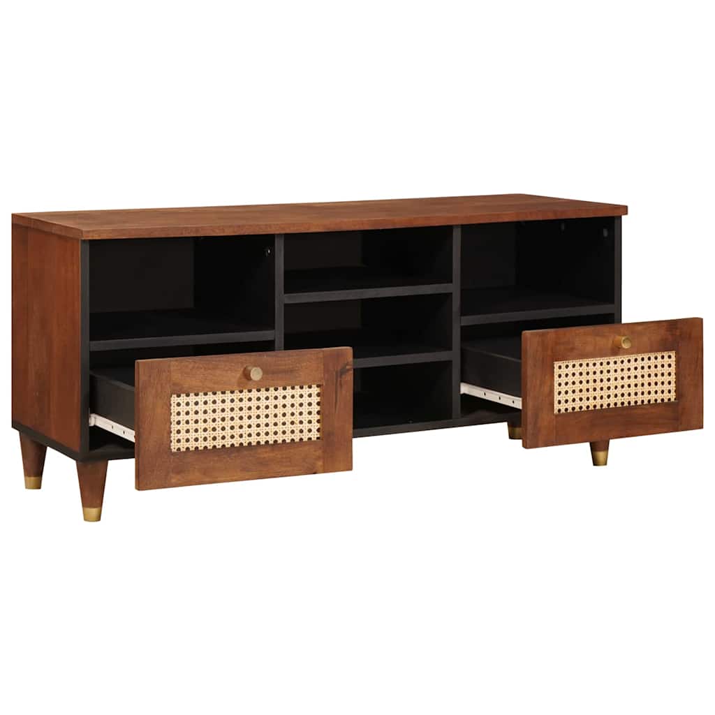 Media Storage Cabinets & Racks Brown 100 x 33.5 x 46 cm