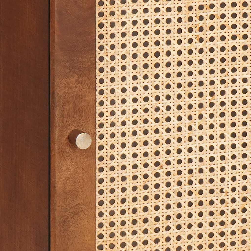 Bathroom Cabinet with Shelf with Door Brown 38 x 33.5 x 48 cm