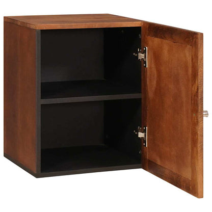 Bathroom Cabinet with Shelf with Door Brown 38 x 33.5 x 48 cm