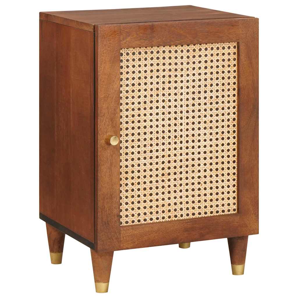 Bathroom Cabinet with Shelf with Door Brown 38 x 33.5 x 58 cm