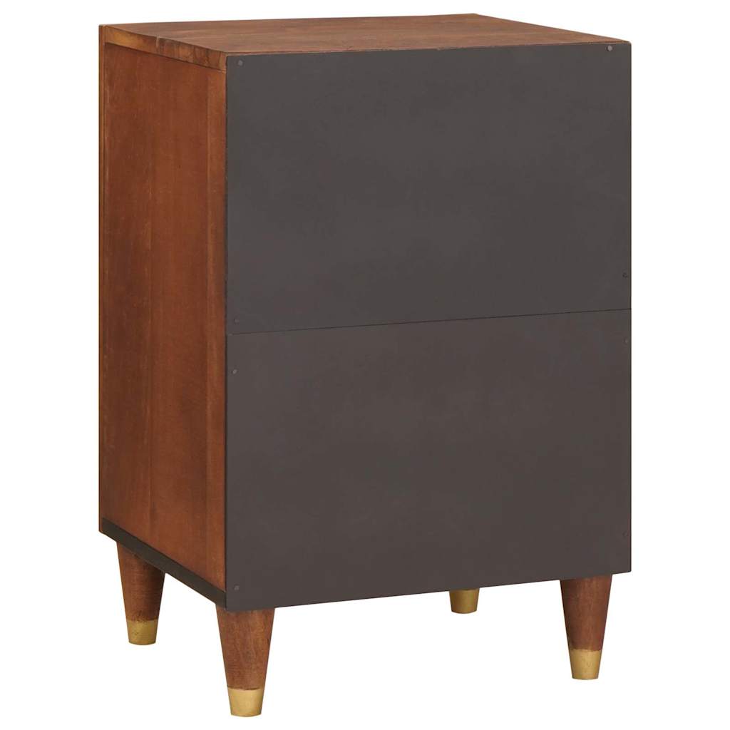 Bathroom Cabinet with Shelf with Door Brown 38 x 33.5 x 58 cm