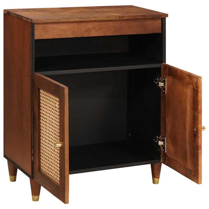 Media Storage Cabinets & Racks Brown 60 x 33.5 x 75 cm