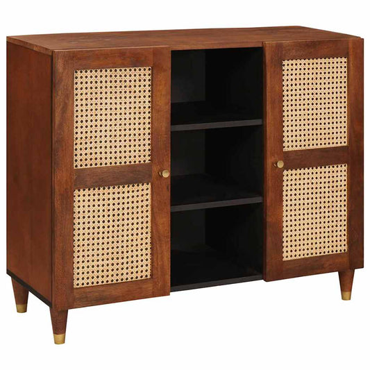 Media Storage Cabinets & Racks Brown 90 x 33.5 x 75 cm