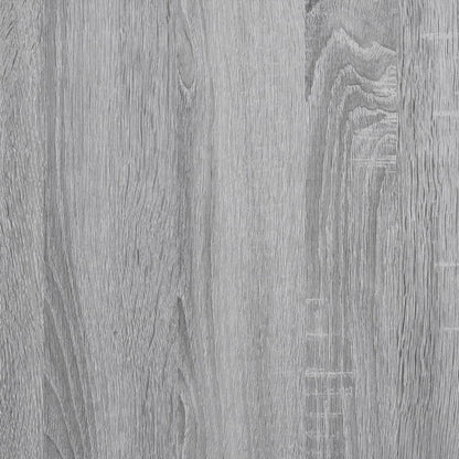 Cat Litter Box Enclosure Grey Sonoma 80x50x45 cm Engineered Wood