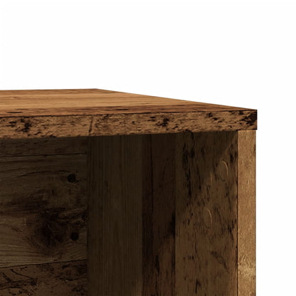 Cat Litter Box Enclosure Old Wood 80x50x45 cm Engineered Wood