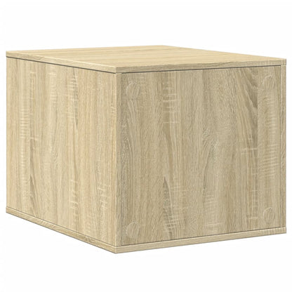 Cat Litter Box Enclosure Sonoma Oak 47x59x42 cm Engineered Wood