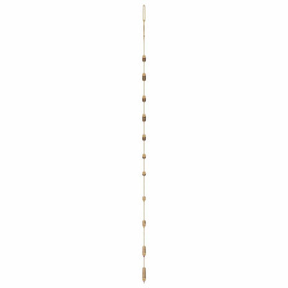  Hanging Christmas Tree with Top Star 74x150 cm Natural Branch