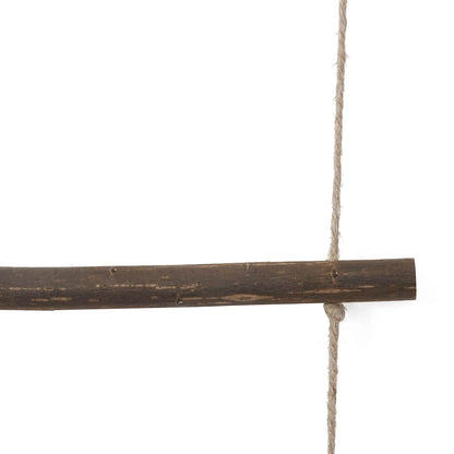Wall Decorations Ladder-Shaped 2 pcs 30x100 cm Natural Branch