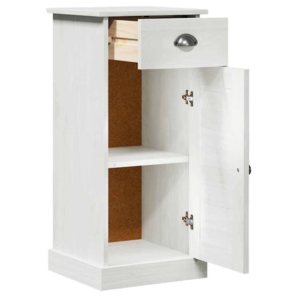 Bathroom Cabinet VIGO White 37.5 x 34 x 80 cm Solid Pine wood