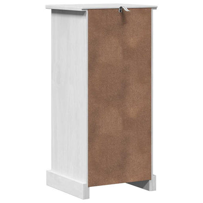 Bathroom Cabinet VIGO White 37.5 x 34 x 80 cm Solid Pine wood