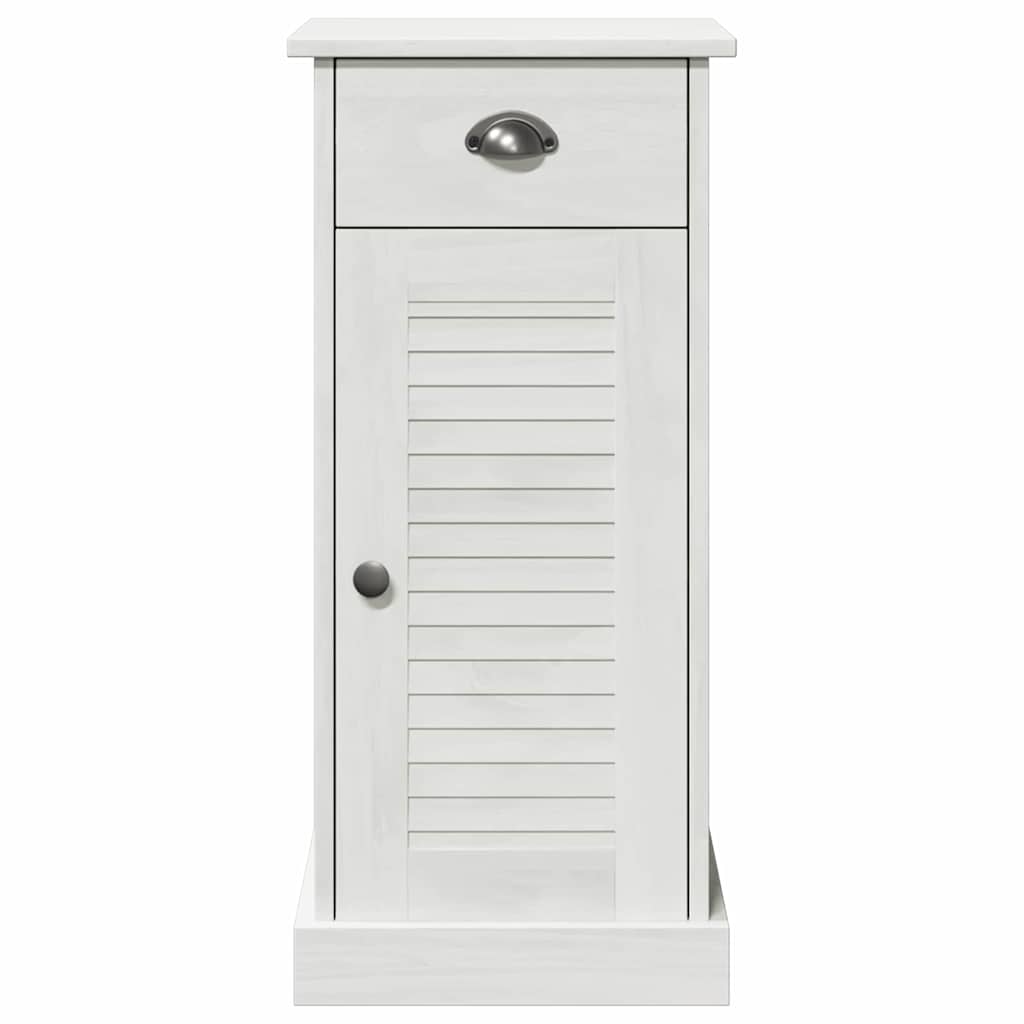 Bathroom Cabinet VIGO White 37.5 x 34 x 80 cm Solid Pine wood