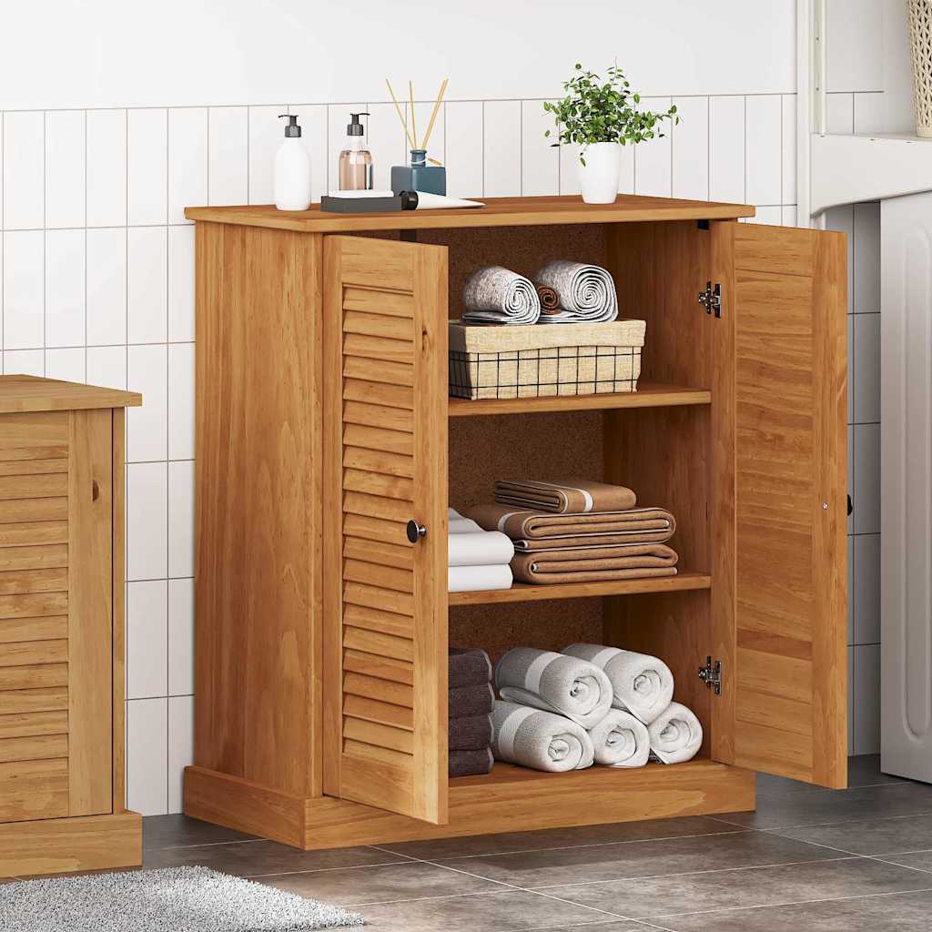 Bathroom Cabinet Other VIGO Brown Solid pine wood