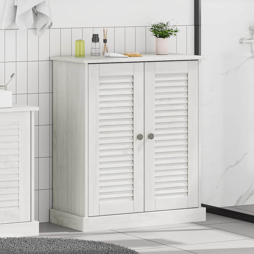 Bathroom Cabinet Other VIGO Brown Solid pine wood