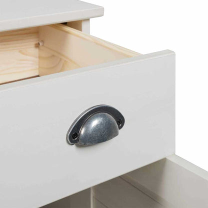 Bathroom Cabinet VIGO White 67.5 x 34 x 80 cm Solid pine wood