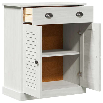 Bathroom Cabinet VIGO White 67.5 x 34 x 80 cm Solid pine wood