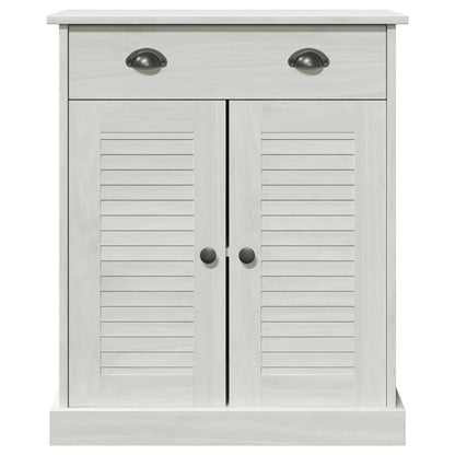 Bathroom Cabinet VIGO White 67.5 x 34 x 80 cm Solid pine wood