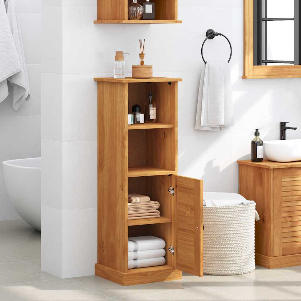 Bathroom Cabinet with Storage VIGO Honey brown 37 x 34 x 110 cm