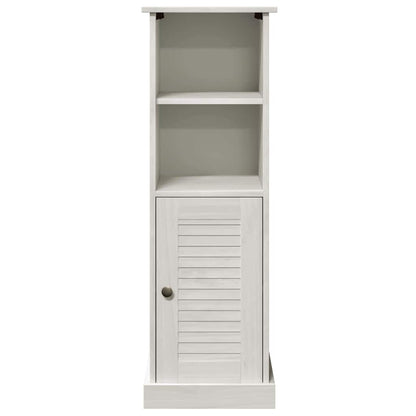 Bathroom Cabinet VIGO White 37 x 34 x 110 cm Solid pine wood