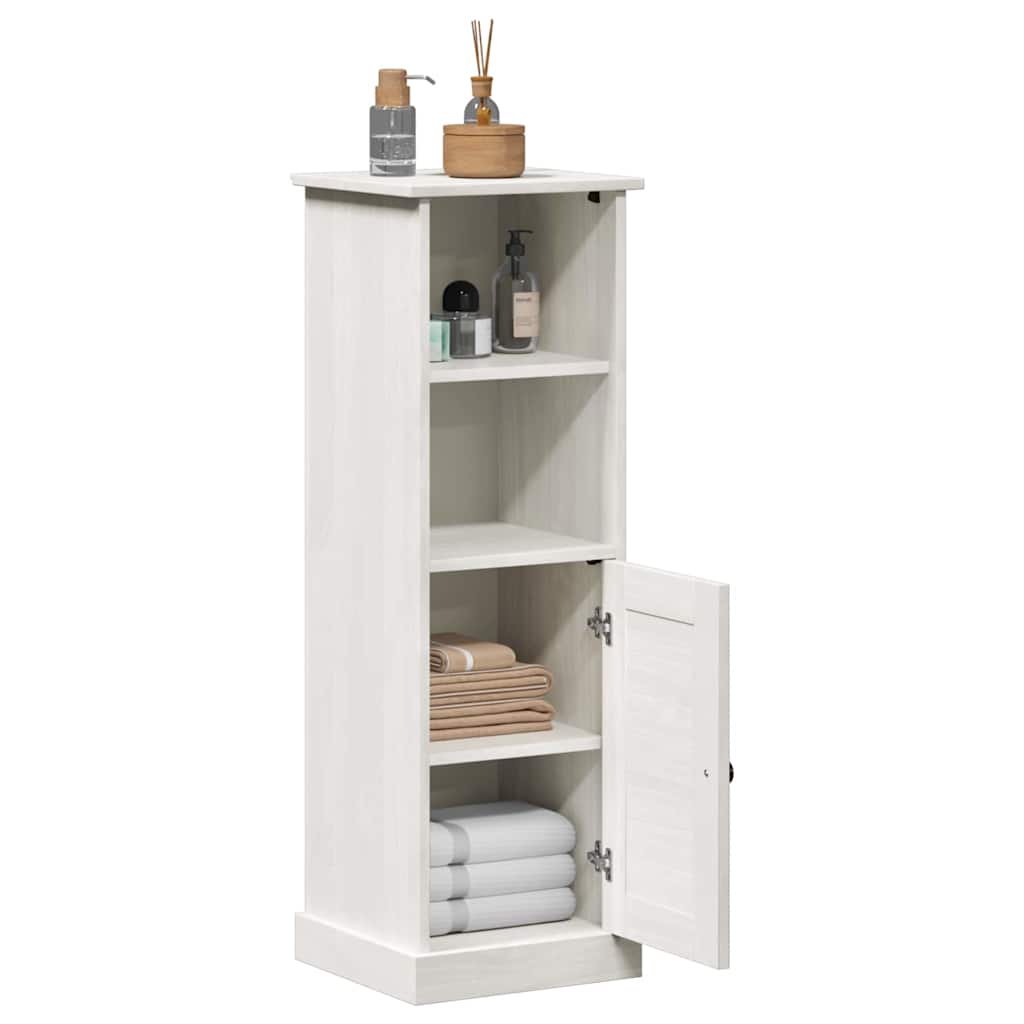 Bathroom Cabinet VIGO White 37 x 34 x 110 cm Solid pine wood