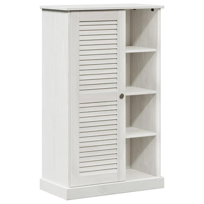 Bathroom Cabinet VIGO White 67.5 x 34 x 110 cm Solid pine wood