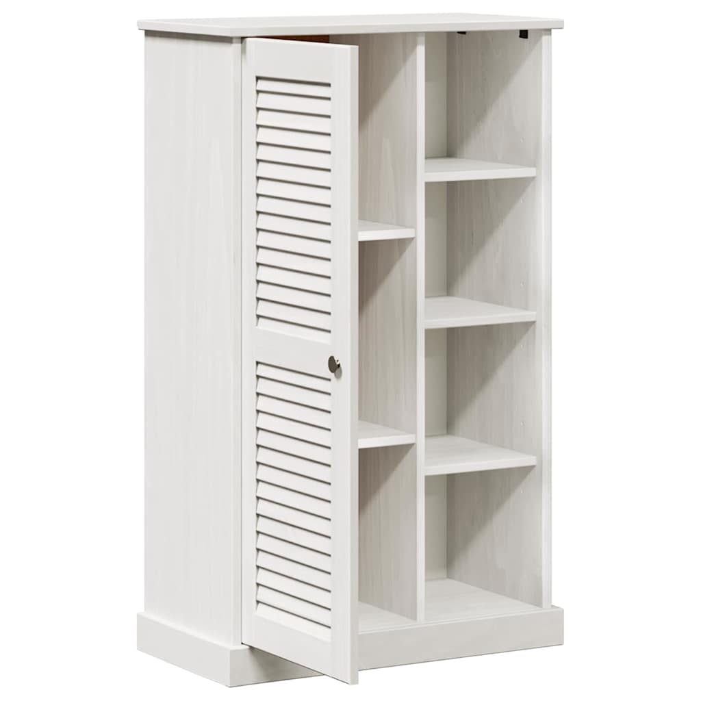Bathroom Cabinet VIGO White 67.5 x 34 x 110 cm Solid pine wood
