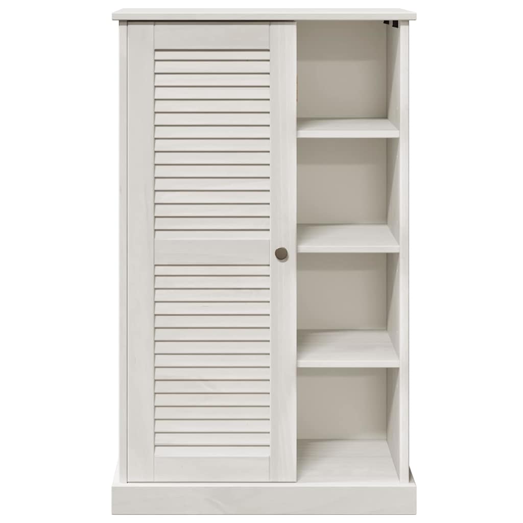Bathroom Cabinet VIGO White 67.5 x 34 x 110 cm Solid pine wood