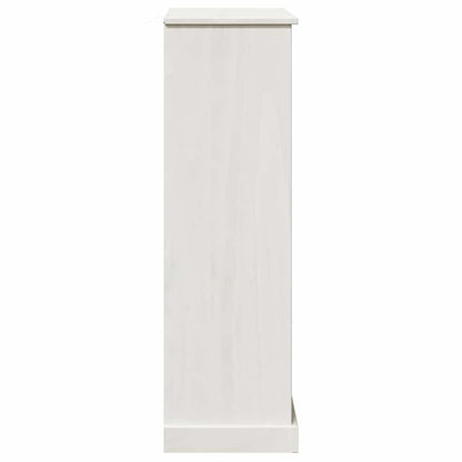 Bathroom Cabinet VIGO White 67.5 x 34 x 110 cm Solid pine wood