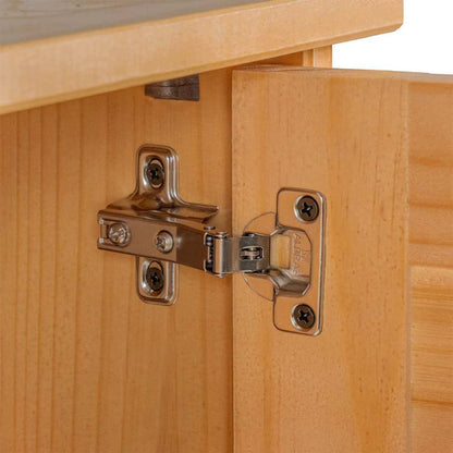 Wall-mounted Bathroom Cabinet with Storage VIGO Honey brown