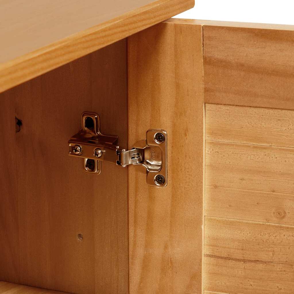 Wall-mounted Bathroom Cabinet Wall-mounted VIGO Honey brown