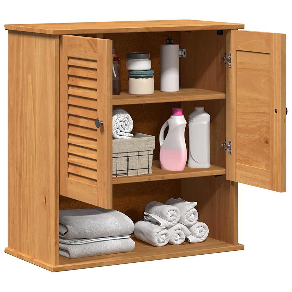 Wall-mounted Bathroom Cabinet Wall-mounted VIGO Honey brown