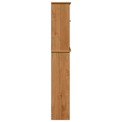 Toilet Cabinet with Shelf VIGO Honey brown 60 x 27 x 161 cm