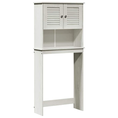 Washing Machine Cabinet with Door VIGO White 72.5 x 27 x 161 cm