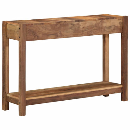 Console Table Brown 107 x 33 x 76 cm Solid Reclaim wood