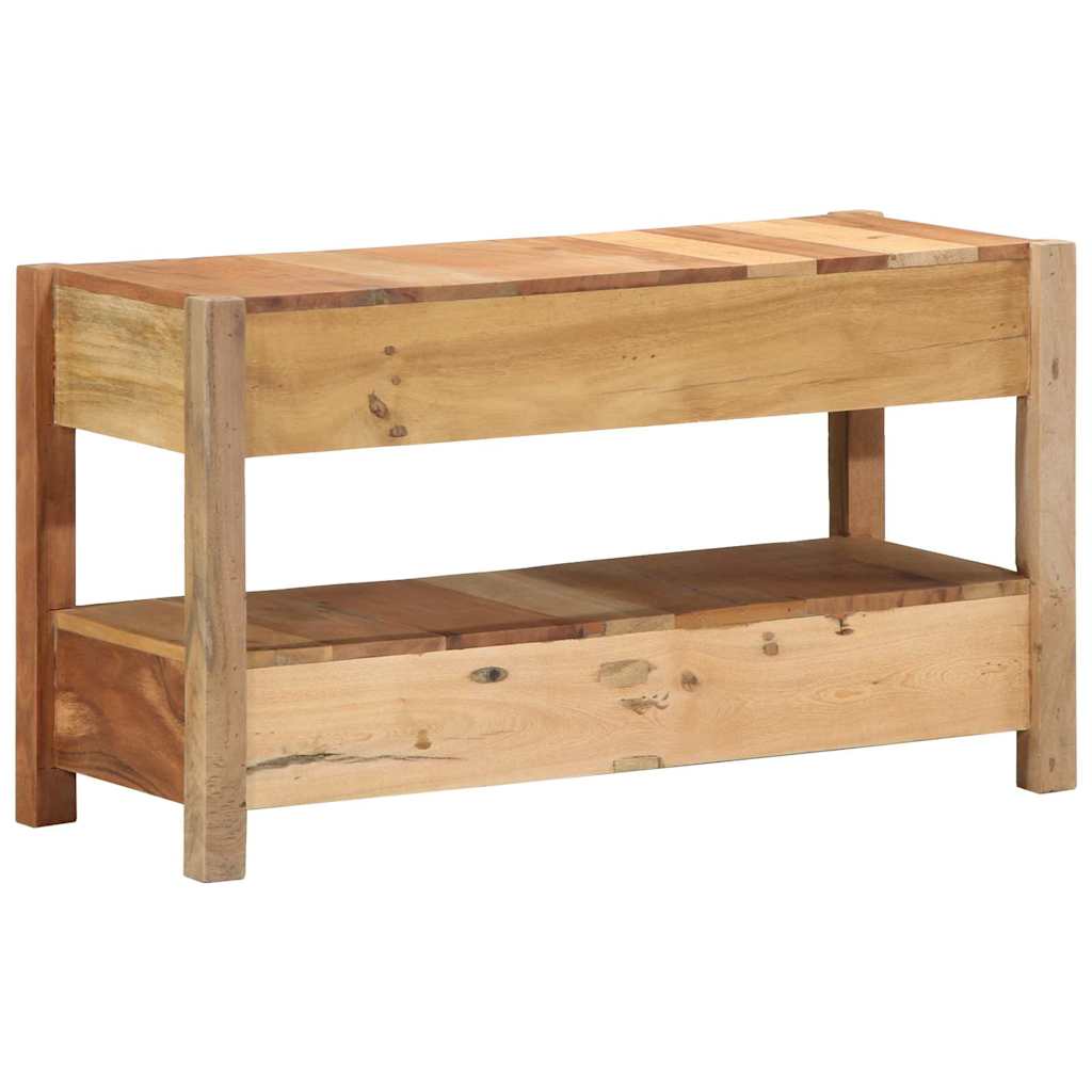 TV Cabinet with Drawer Brown 83 x 33 x 46 cm Solid Reclaim wood