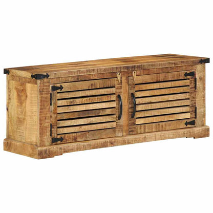 Shoe Cabinet Brown 110 x 38 x 45 cm Solid Mango wood