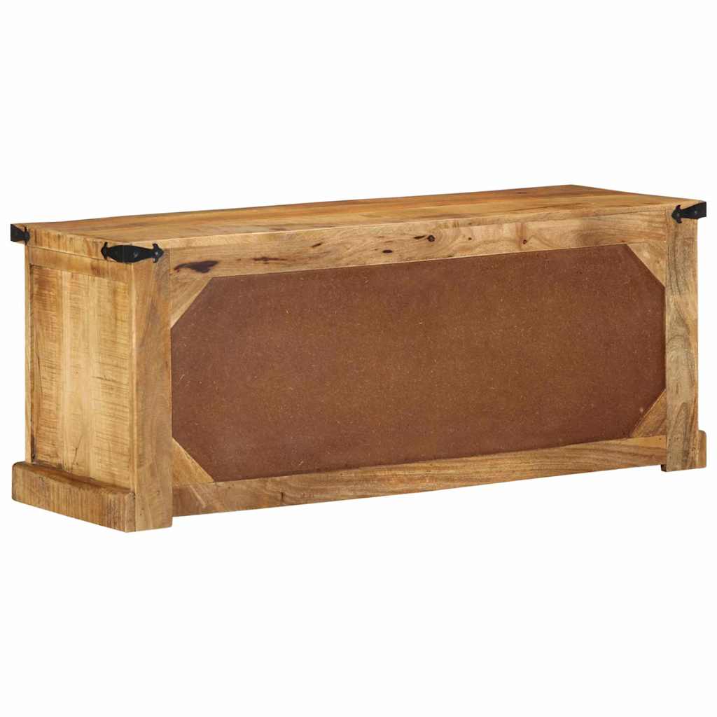 Shoe Cabinet Brown 110 x 38 x 45 cm Solid Mango wood