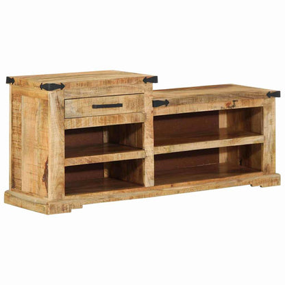 Bench Brown 110 x 35 x 50 cm Solid Mango Wood
