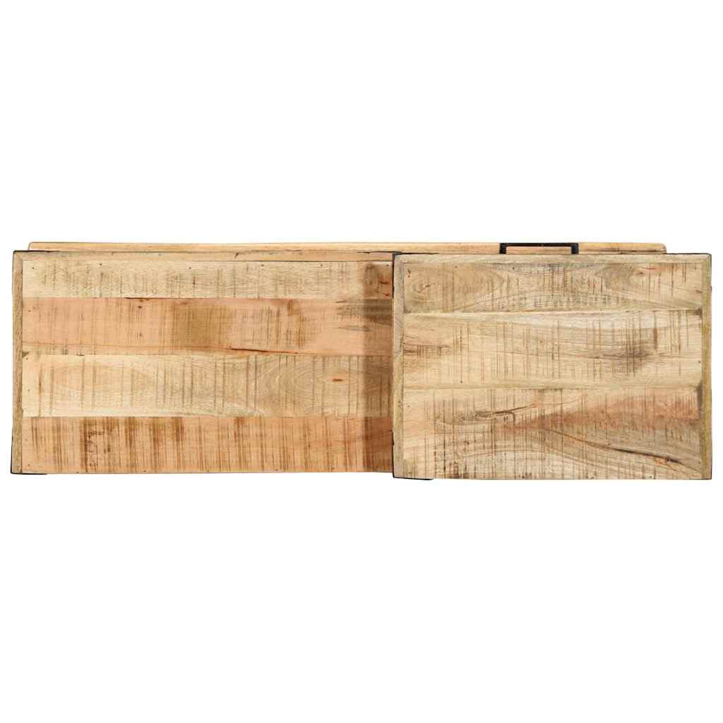 Bench Brown 110 x 35 x 50 cm Solid Mango Wood
