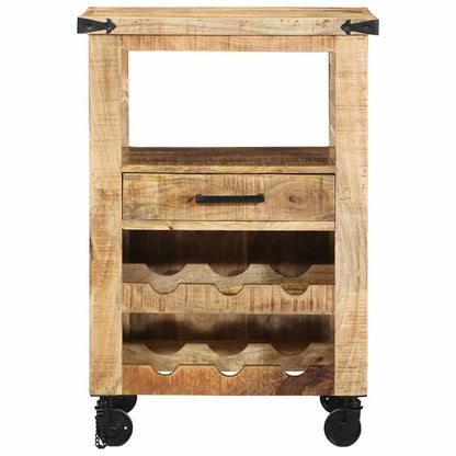 Kitchen Trolley Brown 55 x 40 x 80 cm Solid Mango Wood