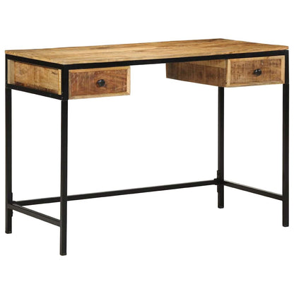 Desk with Drawer Brown 105 x 50 x 75 cm Solid Mango wood
