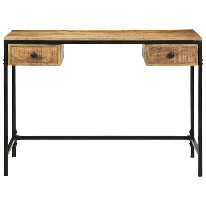 Desk with Drawer Brown 105 x 50 x 75 cm Solid Mango wood