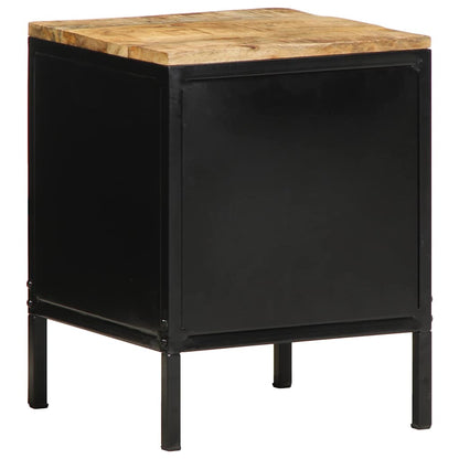 Bedside Cabinet 2 pcs Brown and black 30 x 30 x 40 cm