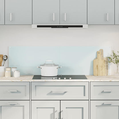 Kitchen Backsplashes 2 pcs White 70x50 cm Tempered Glass