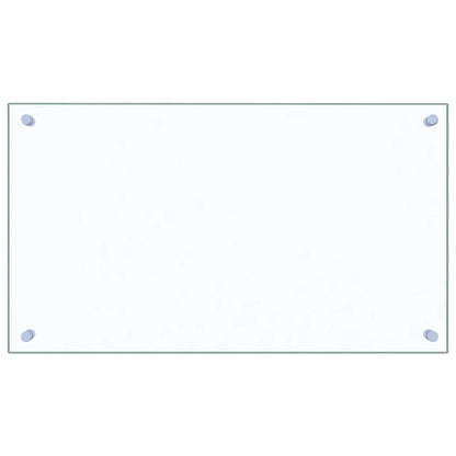 Kitchen Backsplashes 2 pcs Transparent 70x40 cm Tempered Glass