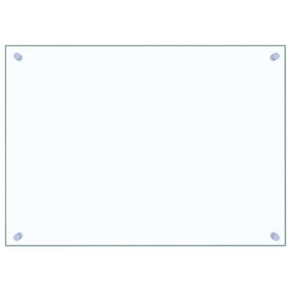 Kitchen Backsplashes 2 pcs Transparent 70x50 cm Tempered Glass